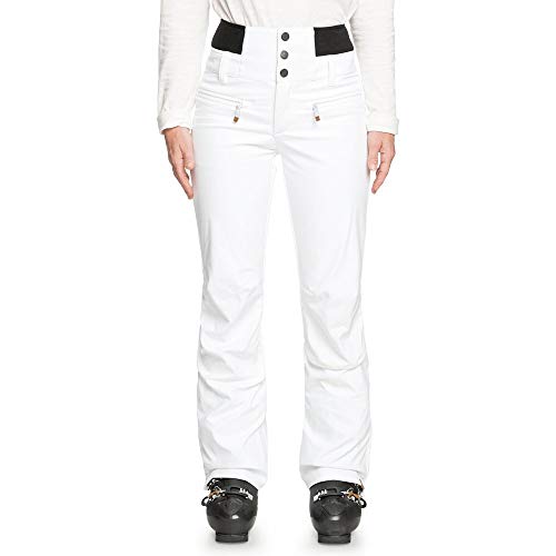 Roxy Womens Rising High Snow Pants True Black
