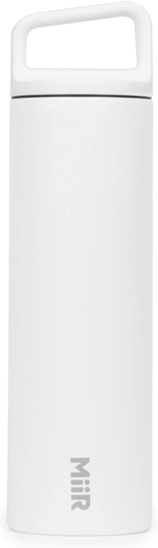 MiiR Insulated Wide Mouth Bottle With Screw Top Lid, Black, 16oz