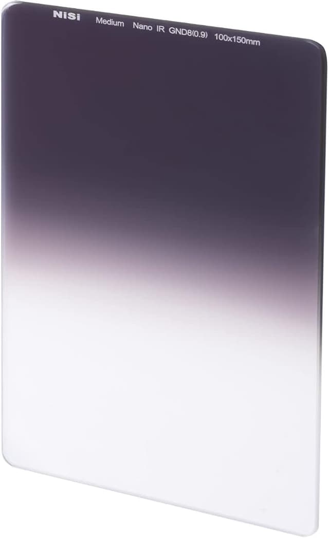 NiSi 100x150mm Nano IR Medium Graduated Neutral Density Filter - ND16 (1.2) - 4 Stop