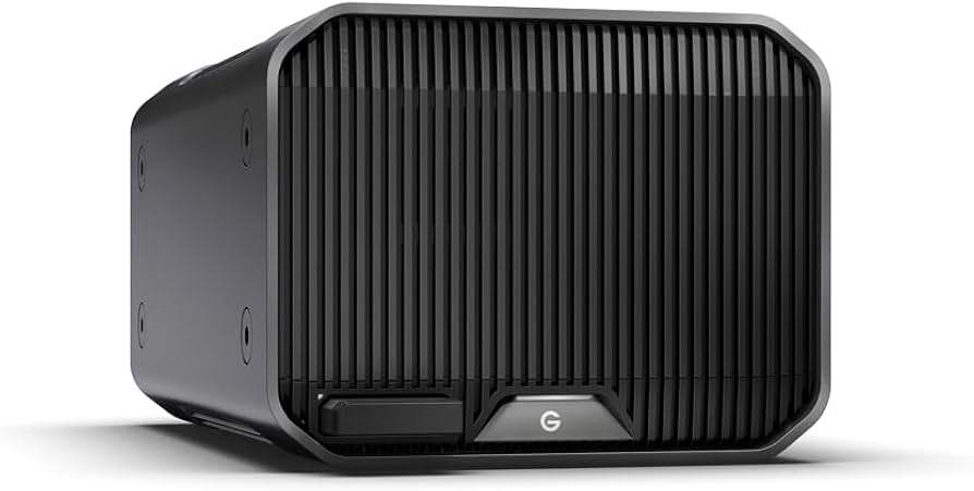 SanDisk Professional 24TB G-RAID Project 2 - External Hard Drive HDD, Thunderbolt 3, USB (10Gbps), 7200RPM Ultrastar Hard Drive, Up to 480MB/s Read -