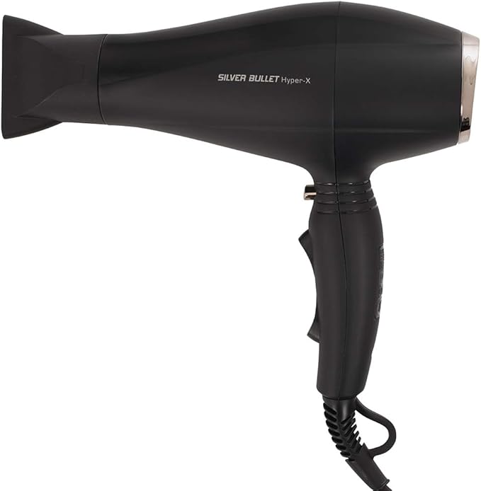 Silver Bullet Hyper-X Hair Dryer - Black