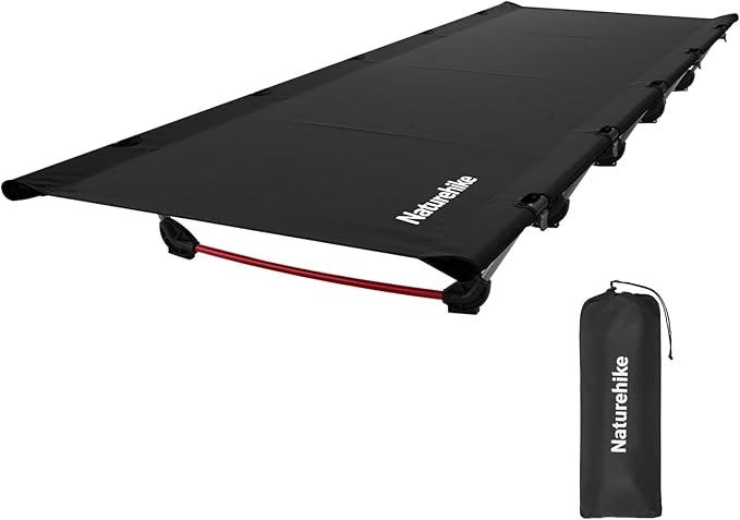 Naturehike Ultralight Folding Camping Cot Bed,portable Compact Cot For Adults Camping,Hiking,Lightweight Backpackings,Heavy Duty Support 330