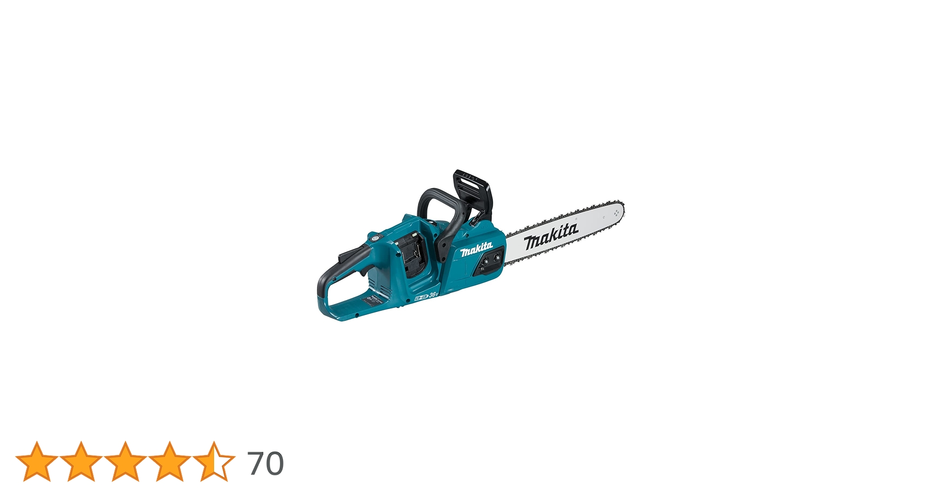 Makita DUC405Z - 36V (18Vx2) Brushless 400mm (16") Chainsaw (Tool Only)