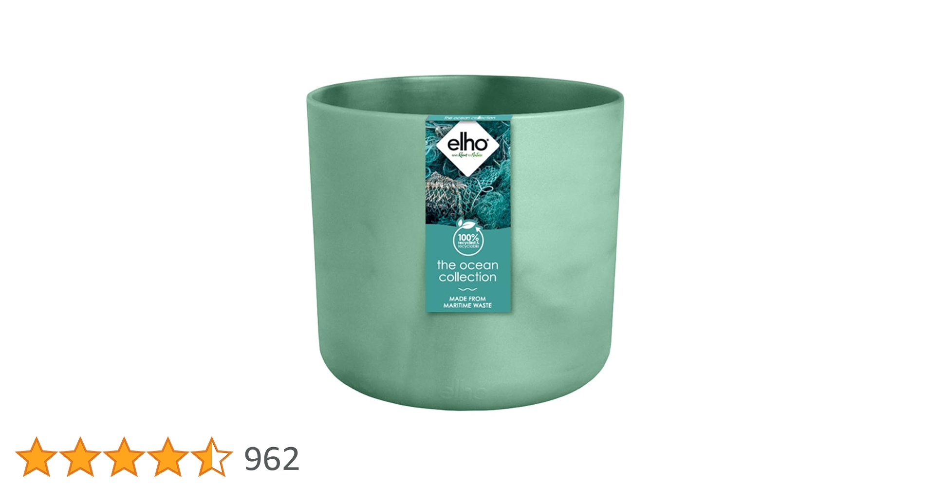 Elho The Ocean Collection Round 22cm - Atlantic Blue