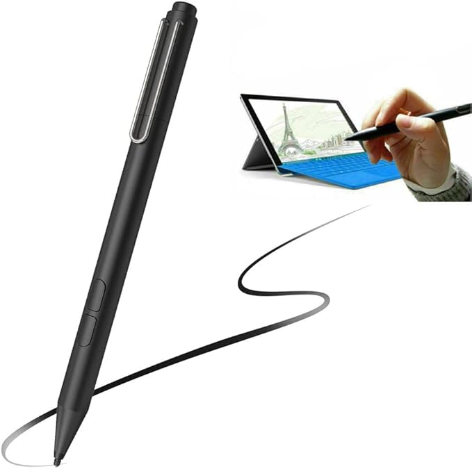 Stylus Pen For Microsoft Surface Pro 8/X/7+/6/5/4/3/ Surface Go 3/2/1,Surface Laptop/Book/Studio, Palm Rejection,1024 Pressure,1500h Working Hours
