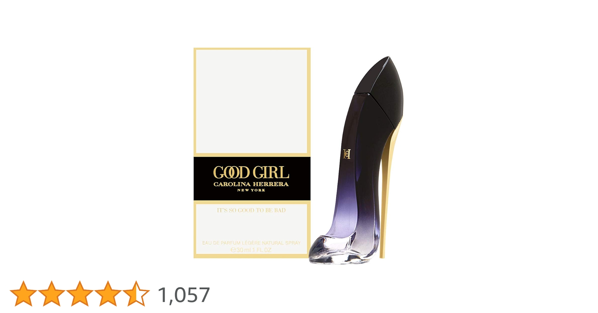 Carolina Herrera Good Girl Eau De Parfum Legere Spray, 1 oz.