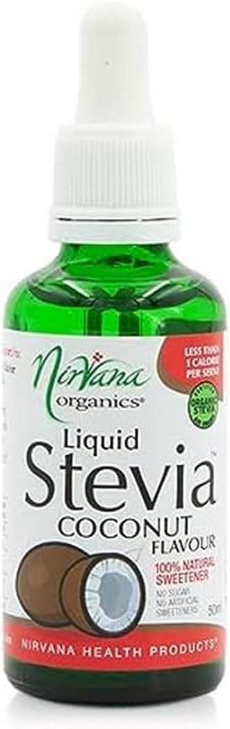 Nirvana Organics Liquid Stevia Coconut - 50ml