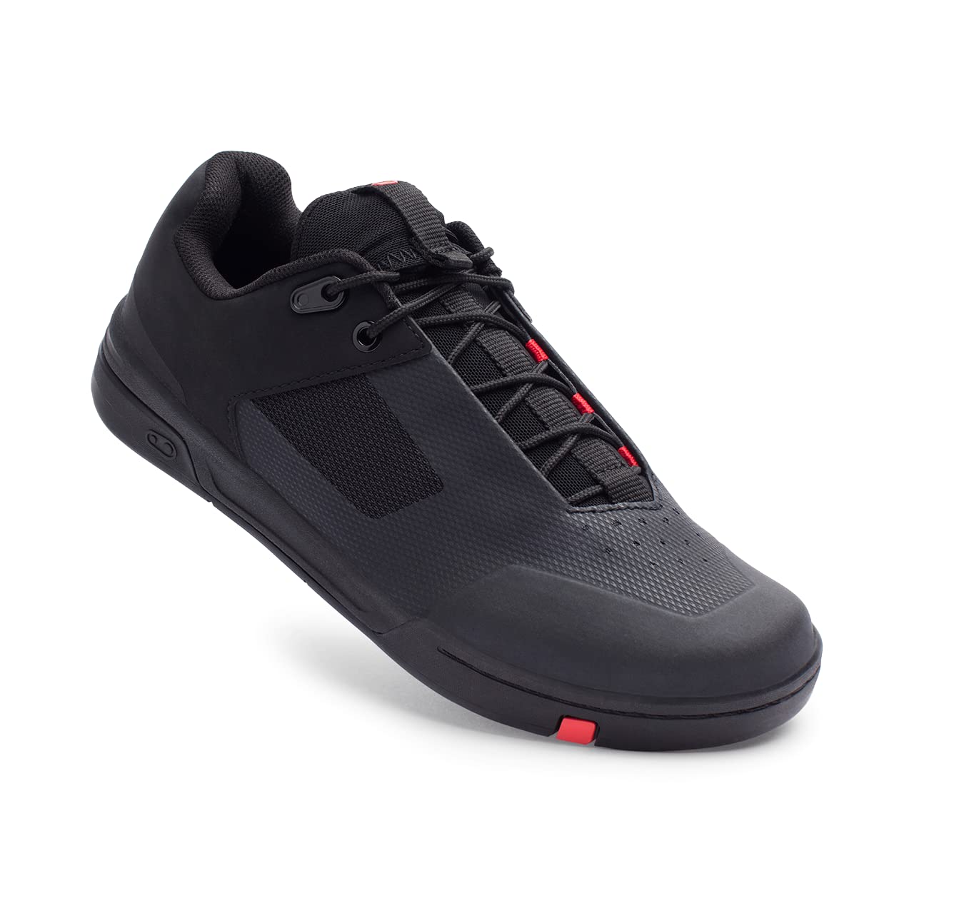 Crank Brothers Shoes Stamp Lace White/Red Splatter Flat