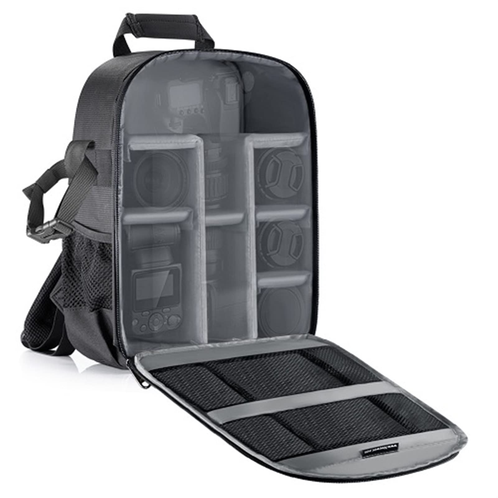 Neewer Camera Bag Waterproof Shockproof Partition 11.8x5.5x14.6 inches/30x14x37 Centimeters Protection Backpack