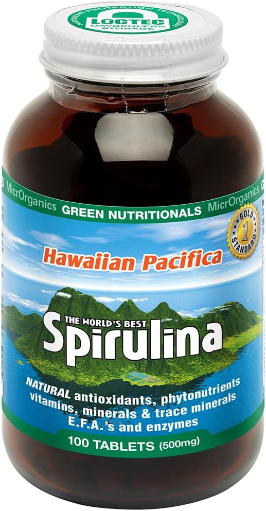 Green Nutritionals - Hawaiian Pacifica Spirulina Powder 100g