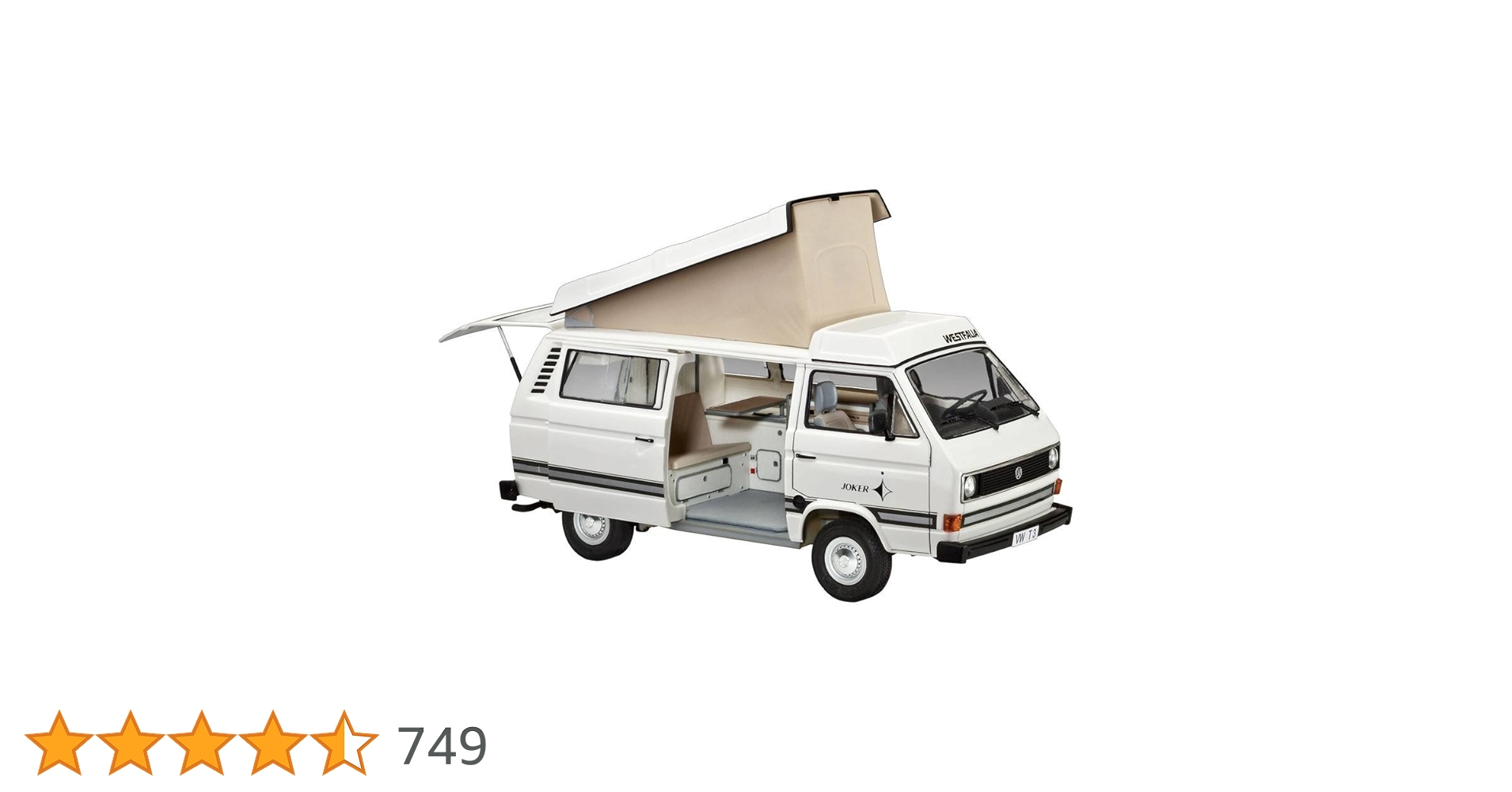 Volkswagen T3 Camper 1:25 Revell Model Kit