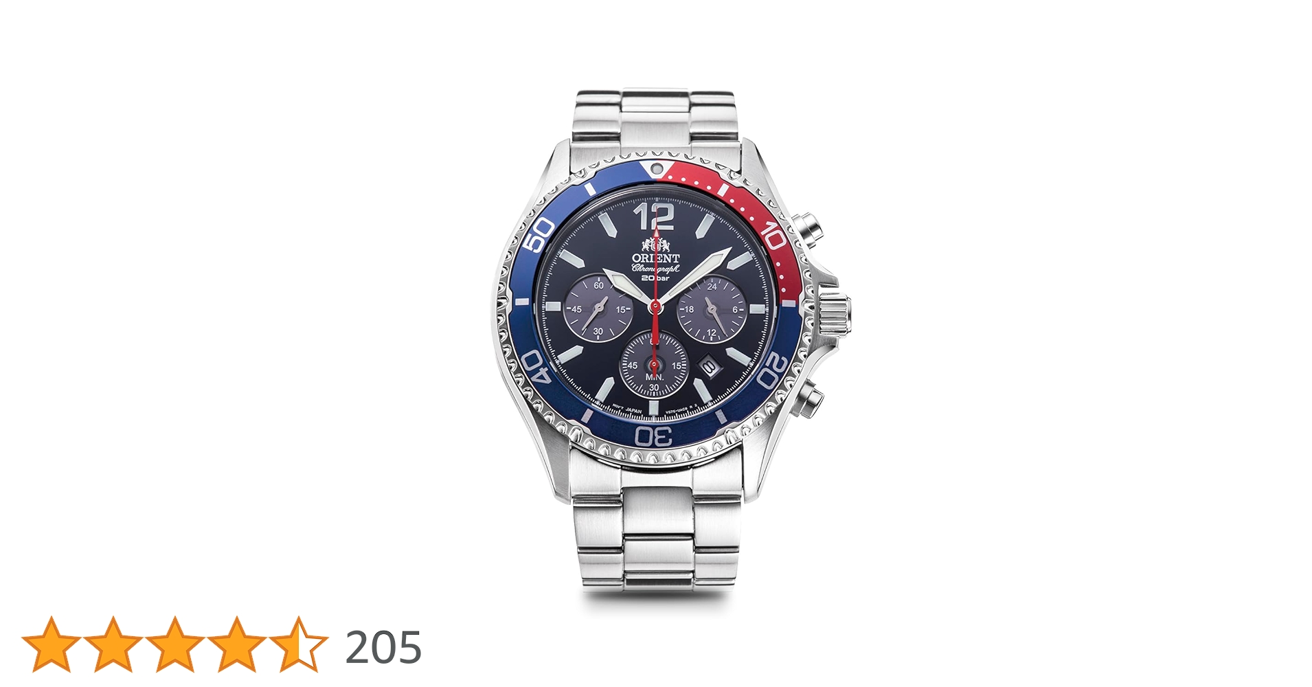 Orient - RA-TX0201L10B - Watch - Men - Solar - Sports