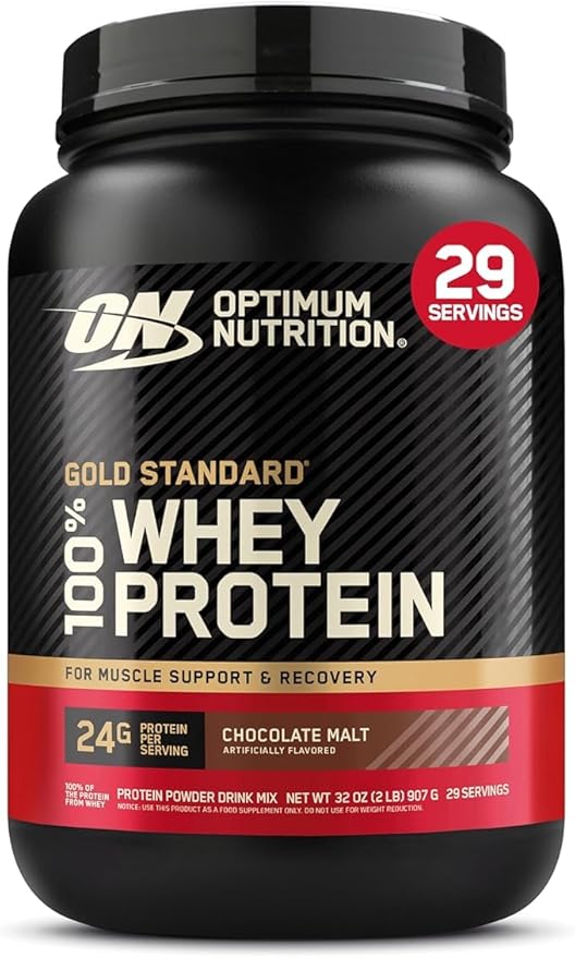 Optimum Nutrition 100% Whey Gold Standard Chocolate Malt - 2 lbs
