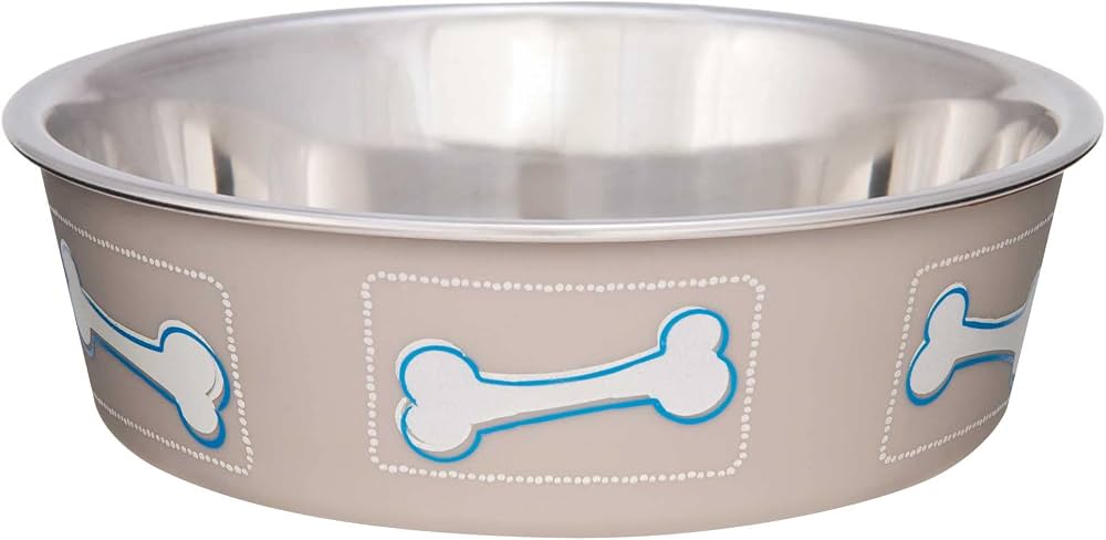Loving Pets Bella Dog Bowl Coastal Small / Taupe