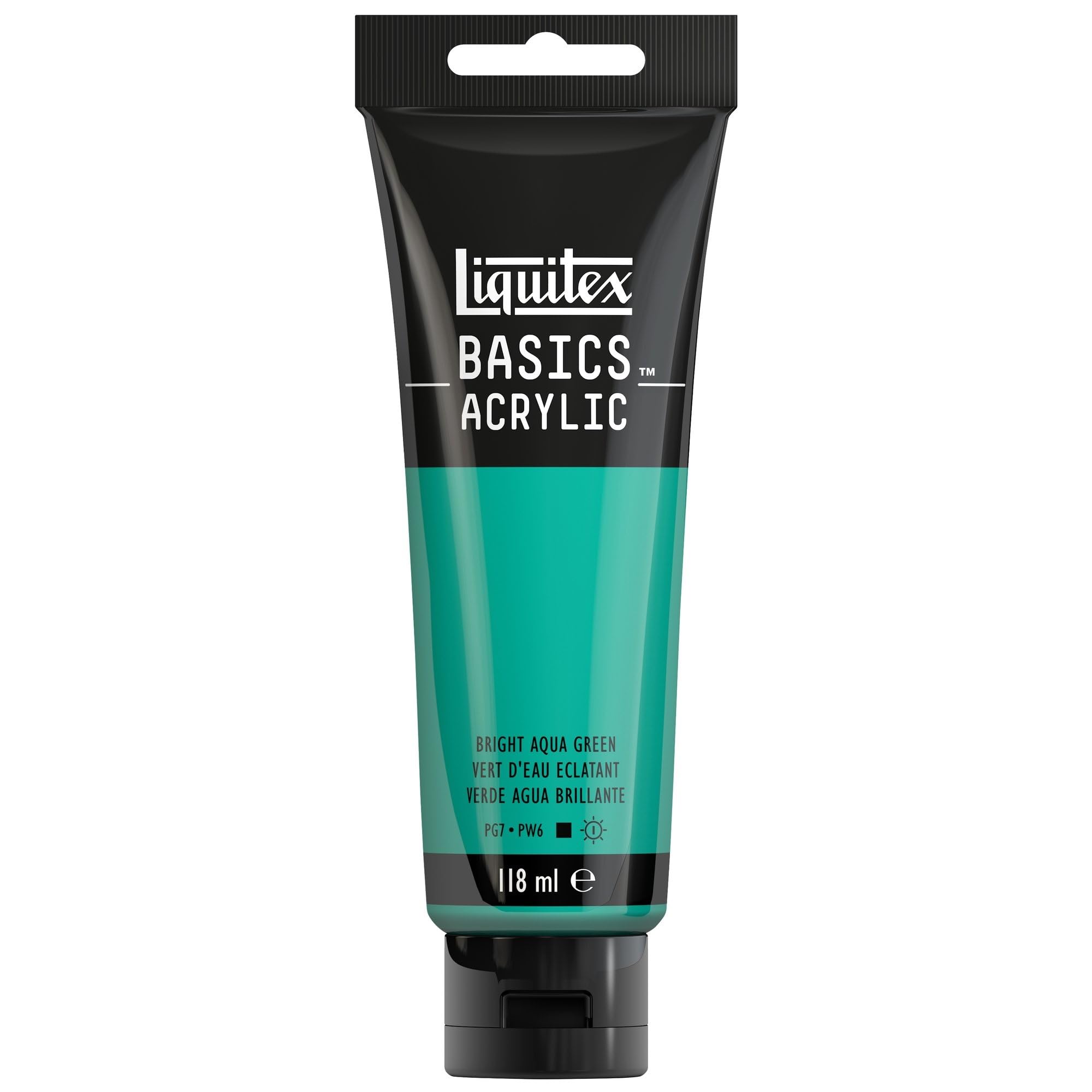 Liquitex Basics Acrylic Paint 118ml: Bright Aqua Green