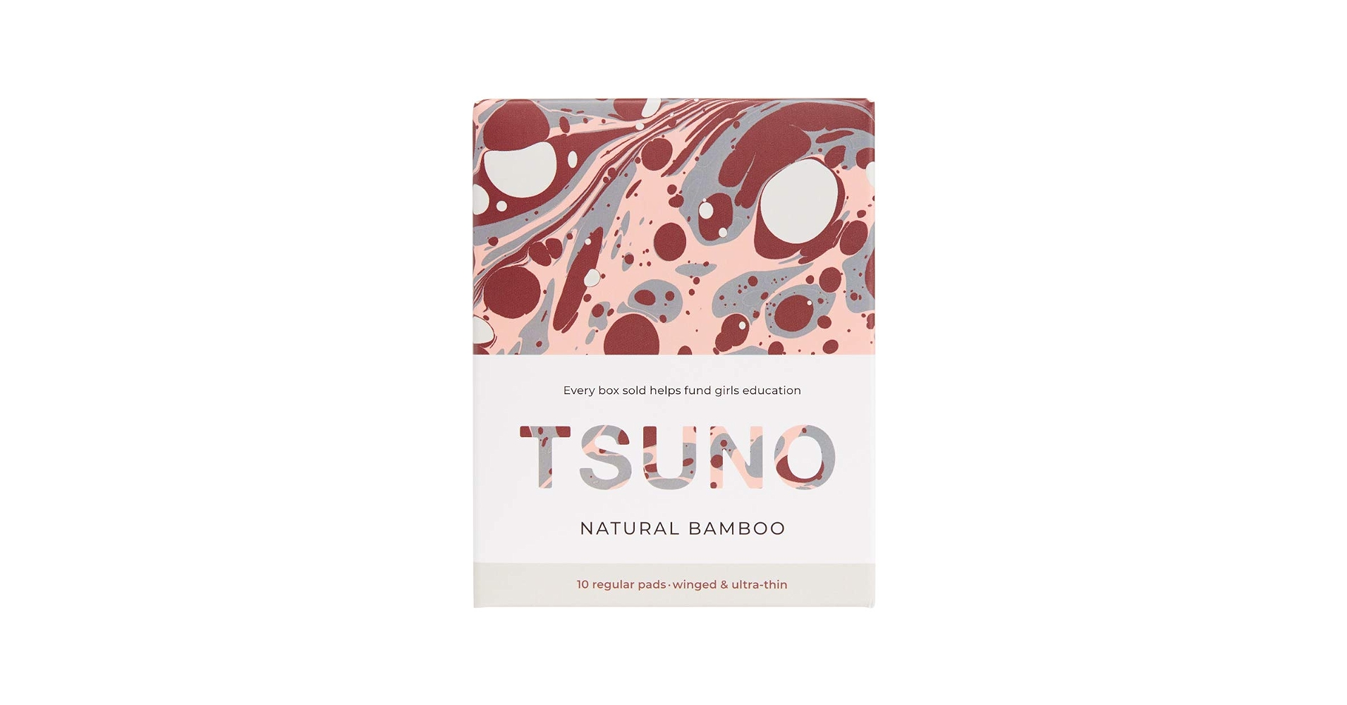 Tsuno Natural Bamboo Pads Regular (Winged & Ultra-Thin) 10