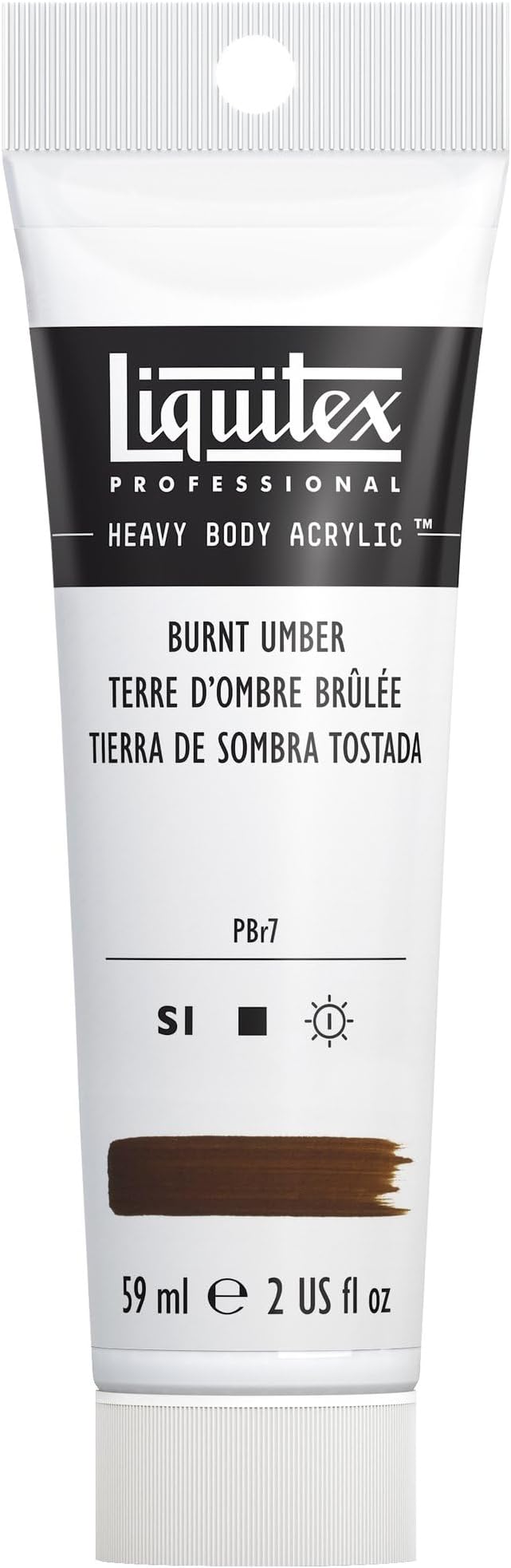 Liquitex Professional Heavy Bodied Acrylic 138Ml - Burnt Umber S1 128