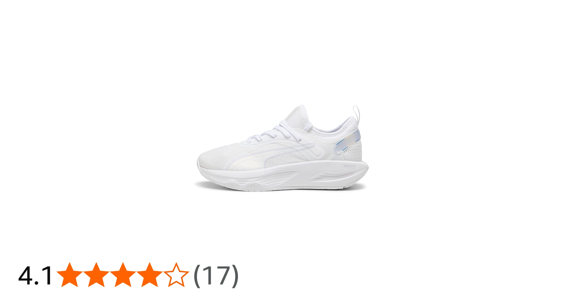 Puma PWR XX Nitro Deco Glam Trainers in Red