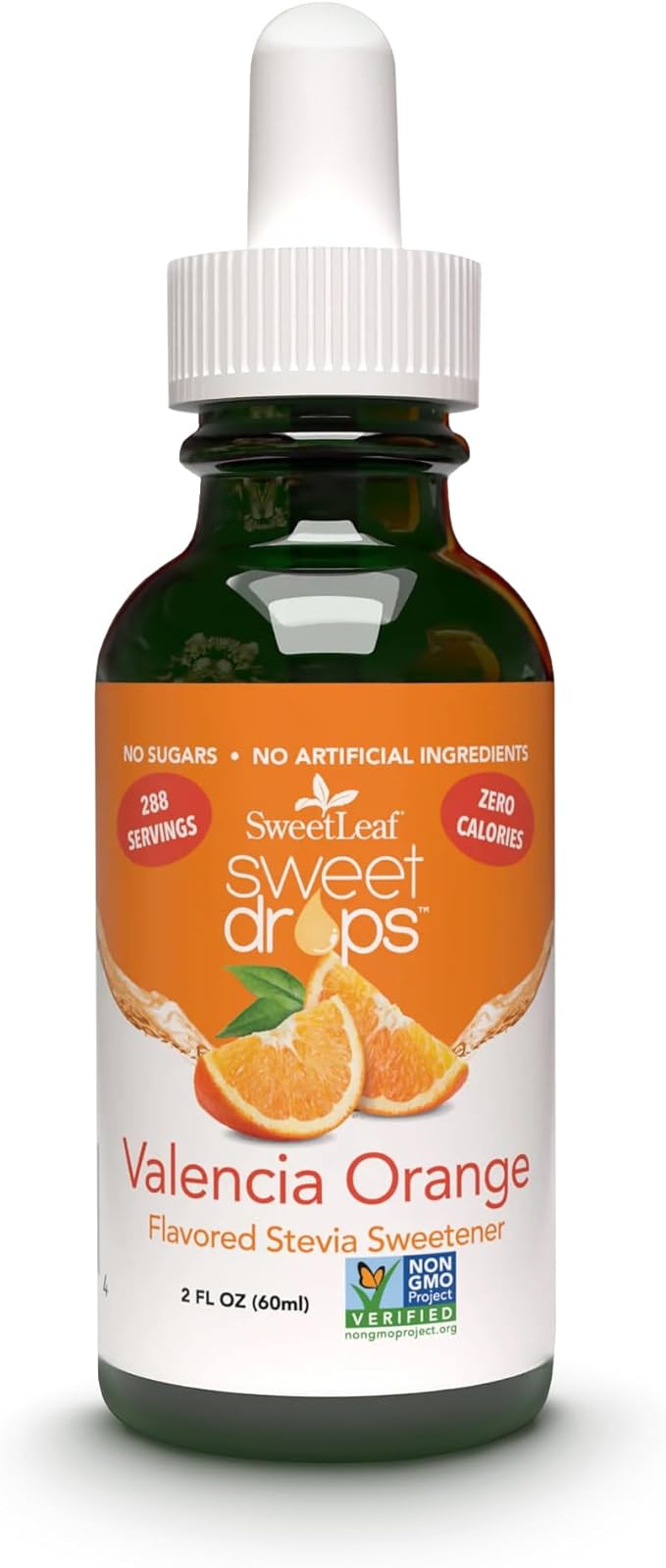 SweetLeaf Sweet Drops Liquid Stevia Valencia Orange 2 fl oz
