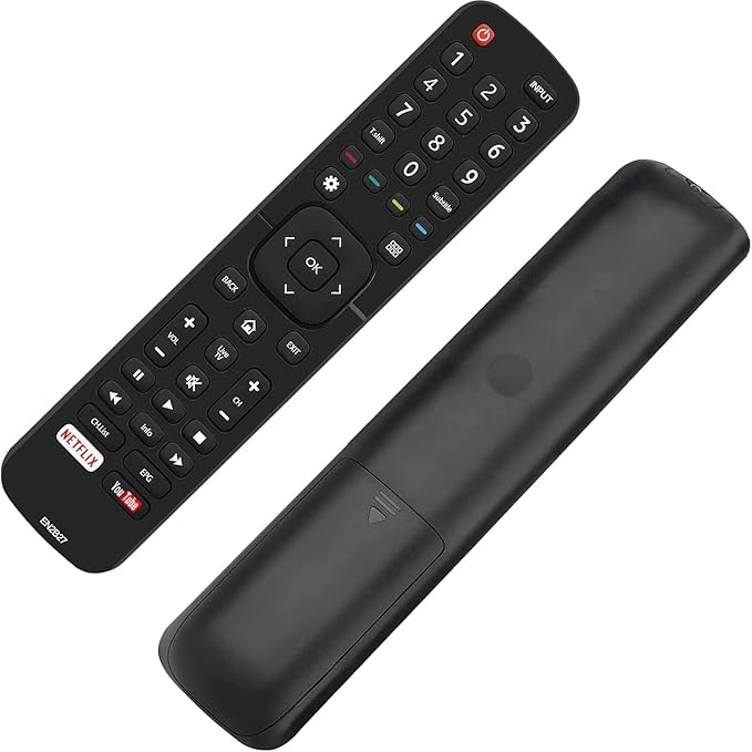 BatteryMate Hisense TV Compatible Remote EN2B27 Control EN-2B27 RC3394402/01 3139 238