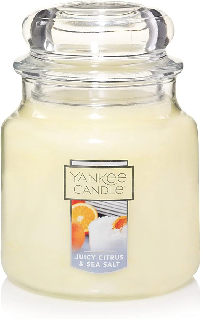 Yankee Classic Jar Candle - Juicy Citrus & Seasalt, Medium