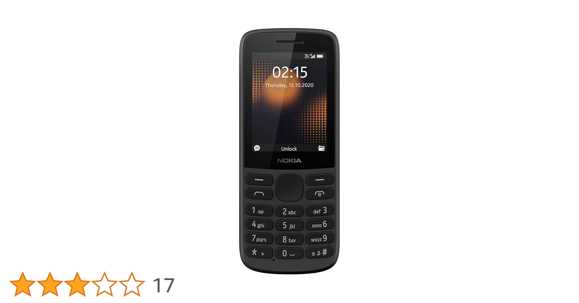 Nokia 215 4G (Charcoal)