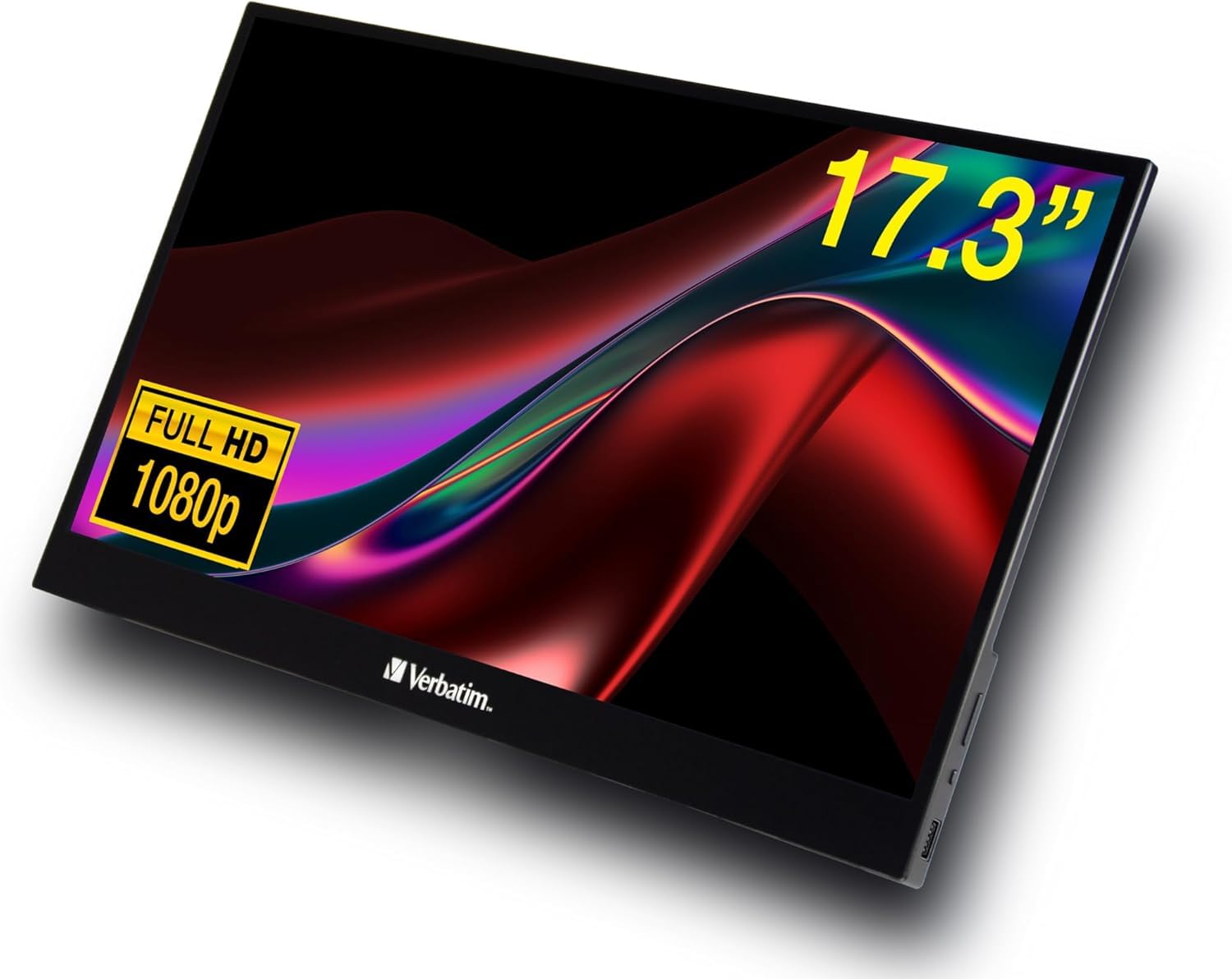 Verbatim 17.3-inch Full HD 1080p Portable Touchscreen Monitor