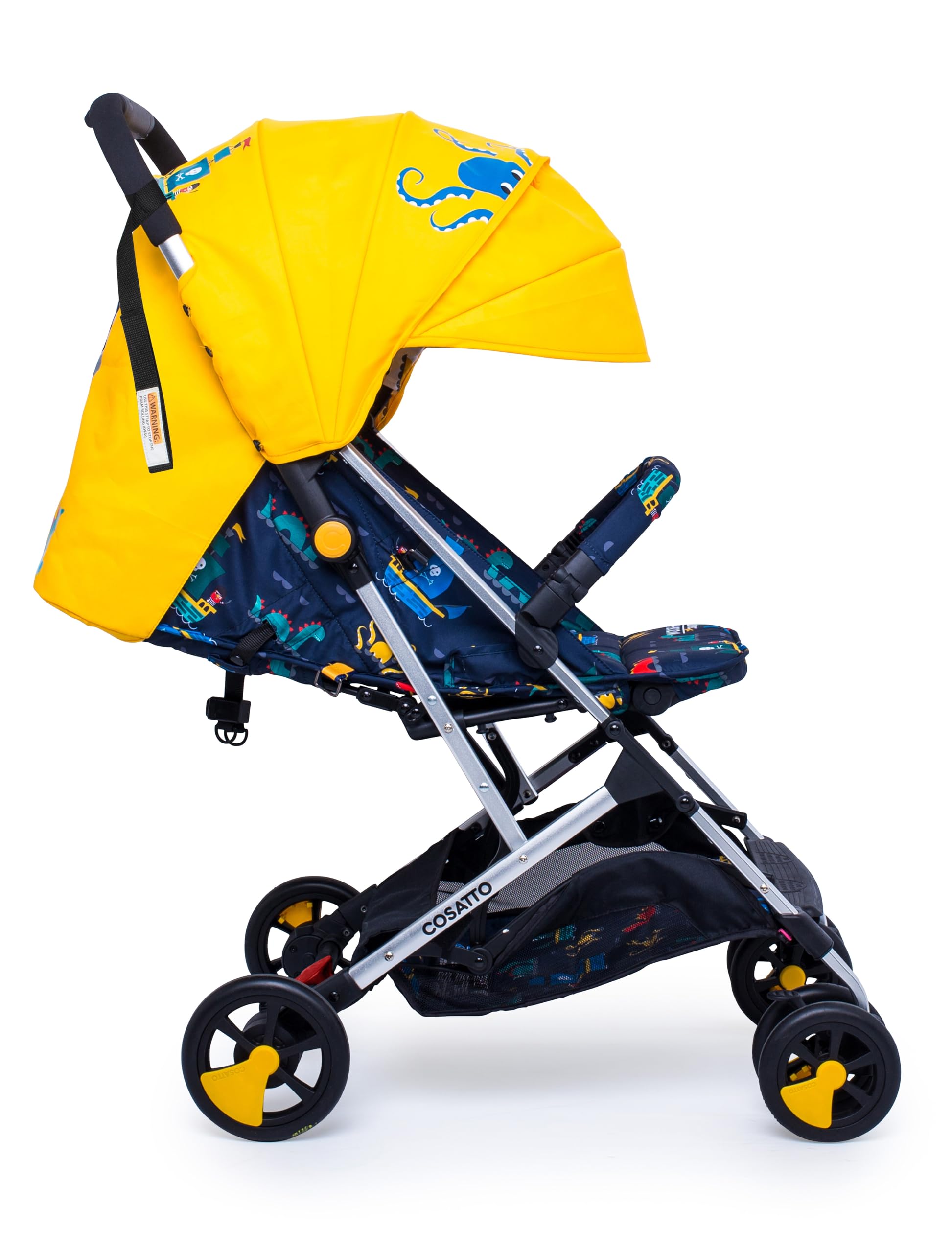 Cosatto Woosh 2 Stroller w/ Bumper Bar- Sea Monsters 0m+