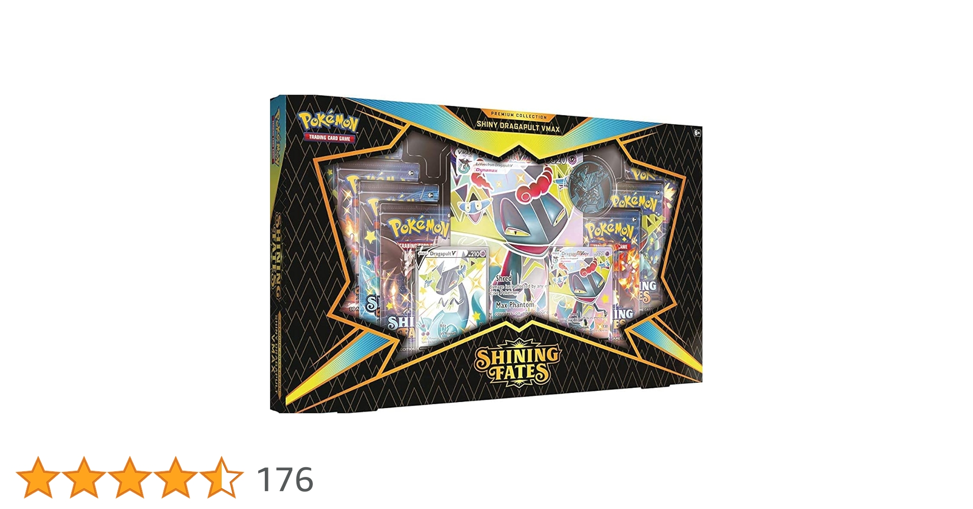 Pokemon - Shining Fates VMAX Premium Collection Shiny Dragapult Box Set | Ozzie Collectables
