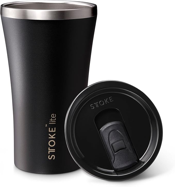 STTOKE Ceramic Reusable Coffee Cup 16oz Blush Rose - AfterPay & zipPay Available