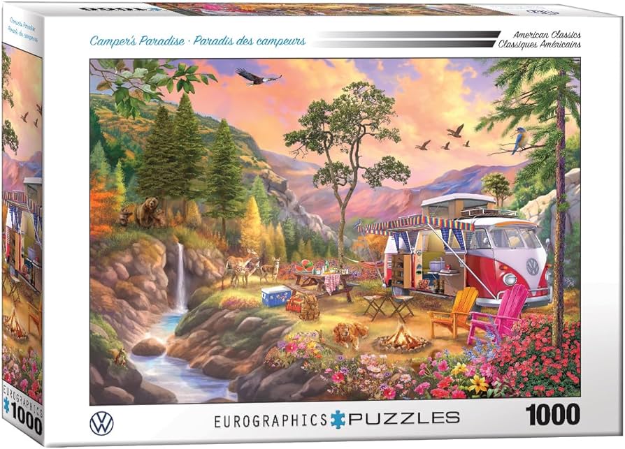 Eurographics - Camper's Paradise 1000 Piece Puzzle