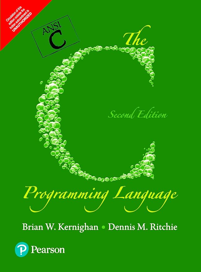 C Programming Language by Brian Kernighan