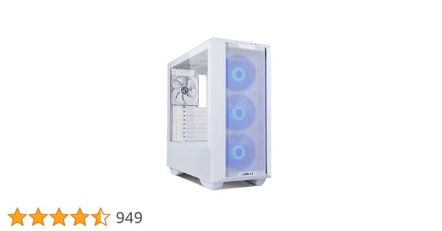 Lian Li Lancool III RGB Mid Tower Case - White