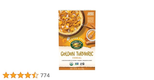 Nature's Path Organic Golden Turmeric Cereal 300g