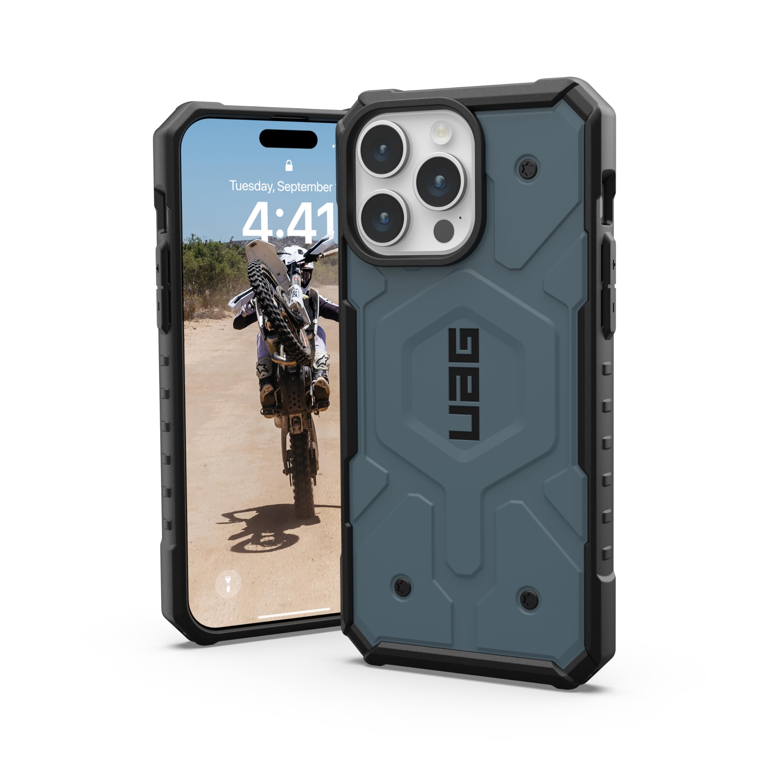 UAG Pathfinder Magsafe Case iPhone 15 Pro Max - Cloud Blue