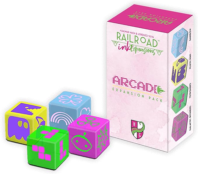 Railroad Ink Challenge Arcade Dice Expansion Pack