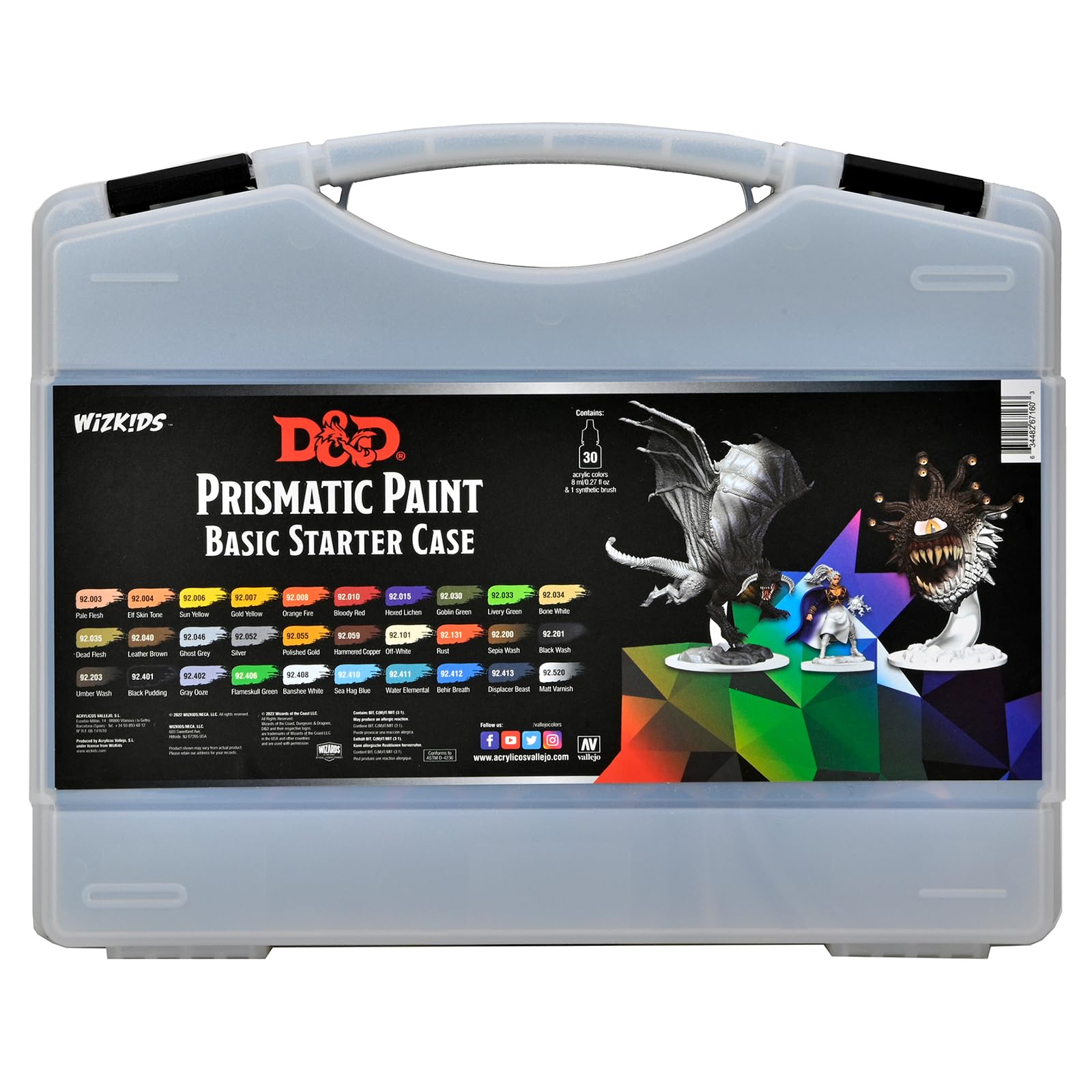 D&D Prismatic Paint Basic Starter Case