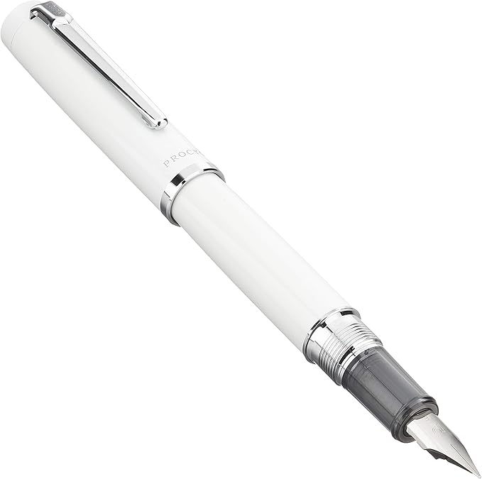 Platinum Procyon Fountain Pen - Porcelain White Fine