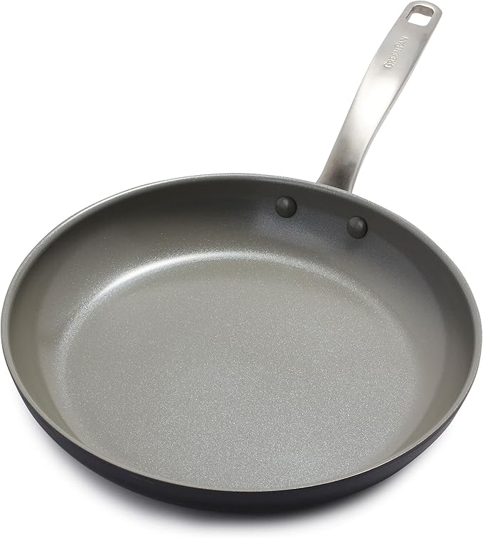GreenPan Chatham Healthy Ceramic Nonstick, Frypan, 28cm , Grey