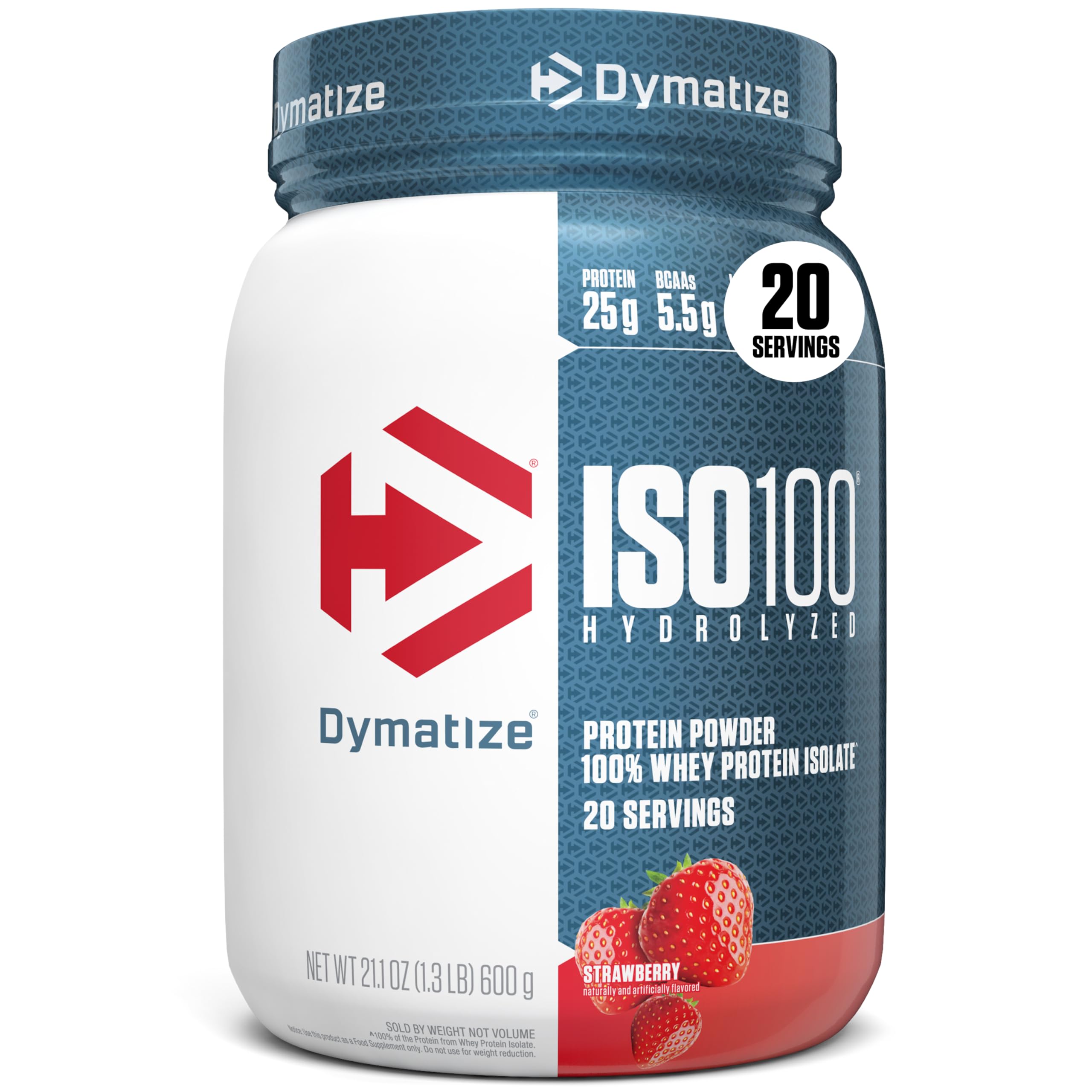 Dymatize Nutrition Iso-100 Strawberry 1.3 lbs