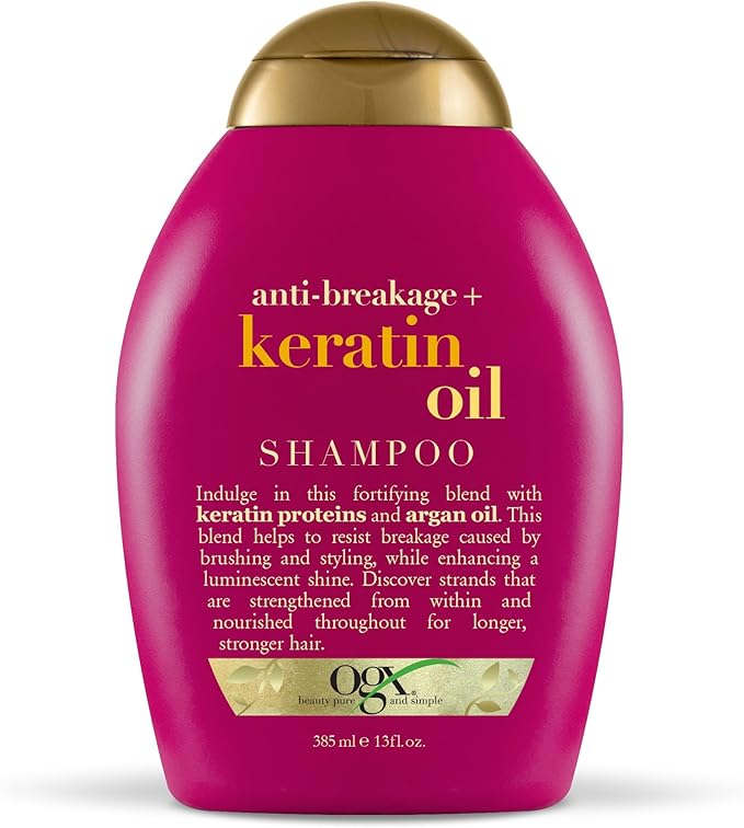 OGX Anti-Breakage Keratin Oil Shampoo 385ml