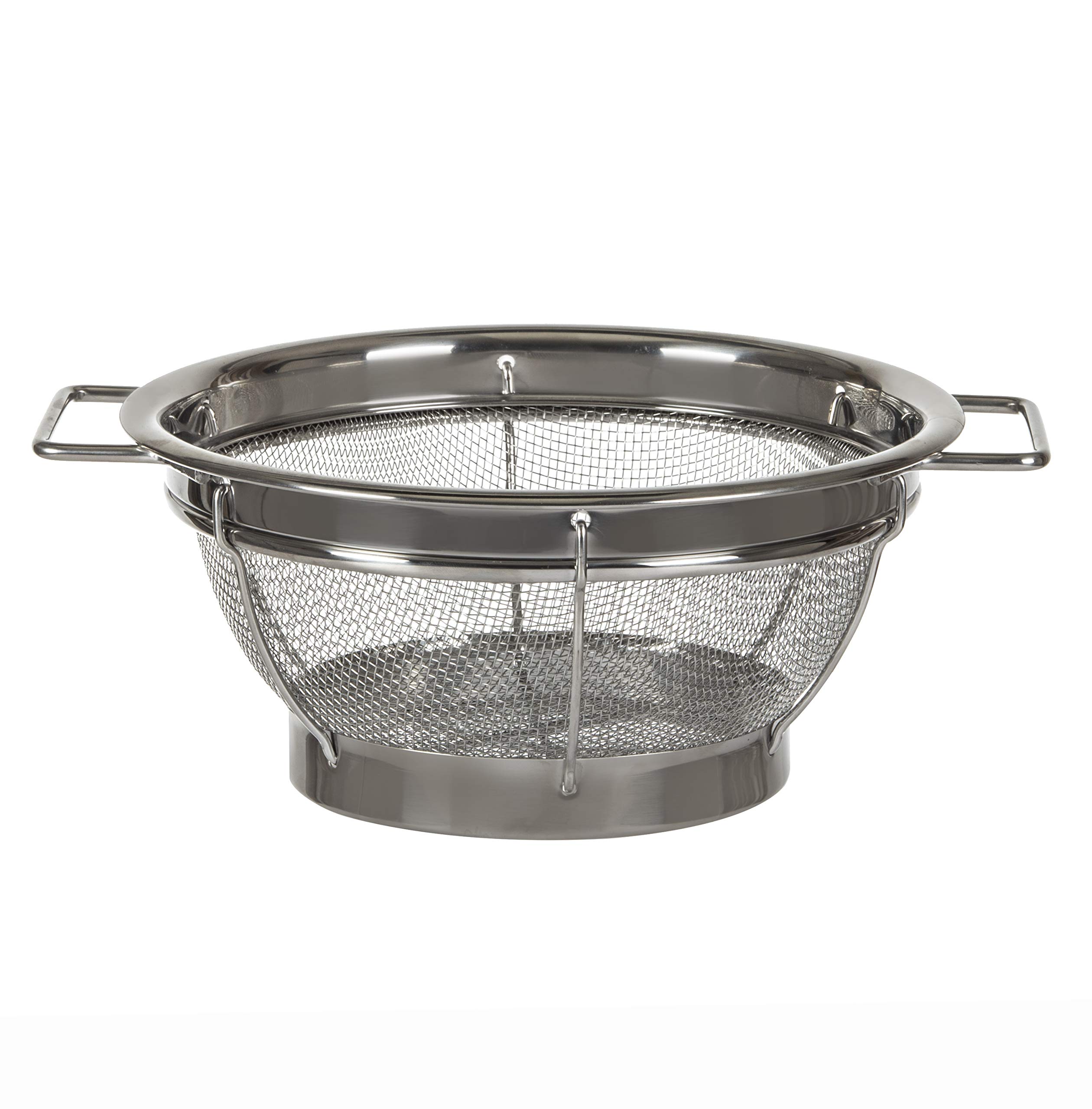 MasterPro Deluxe Mesh Colander with Handles Stainless Steel 24x20x9cm