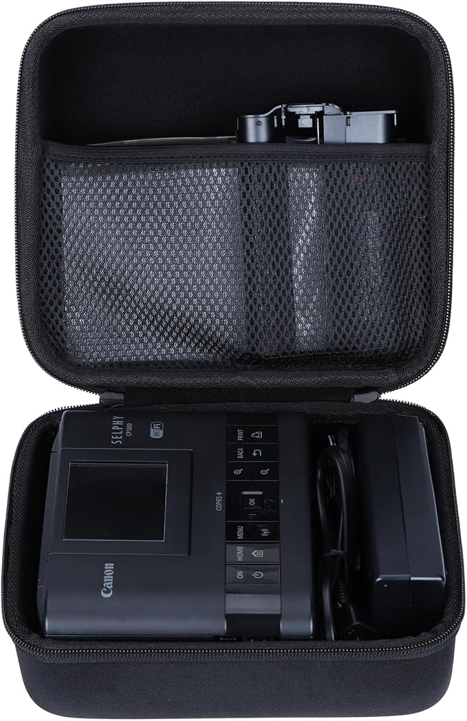 co2CREA Hard Travel Case Replacement for Canon Selphy CP1300 / CP1200 Wireless Color Photo Printer