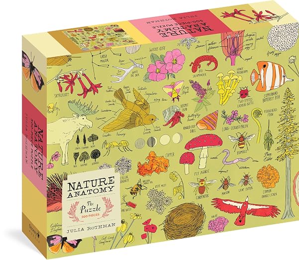 Nature Anatomy The Puzzle 500 Pieces by Julia ROTHMAN