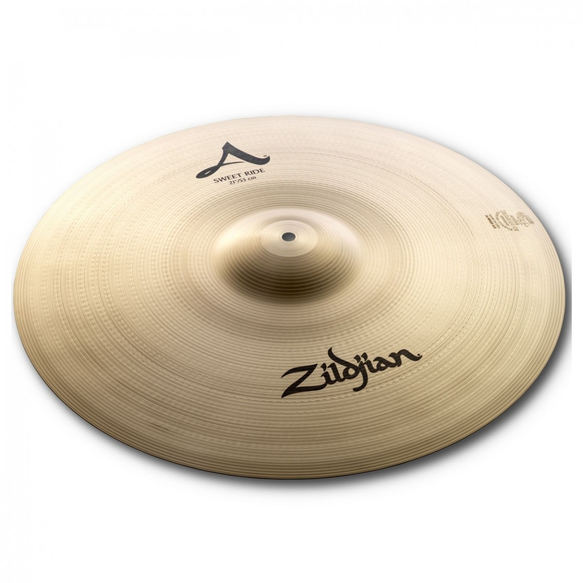 Zildjian A 21'' Sweet Ride Cymbal, Traditional Finish