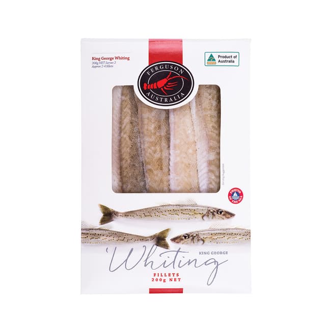 Ferguson Australia Seafood King George Whiting 8 x 200g