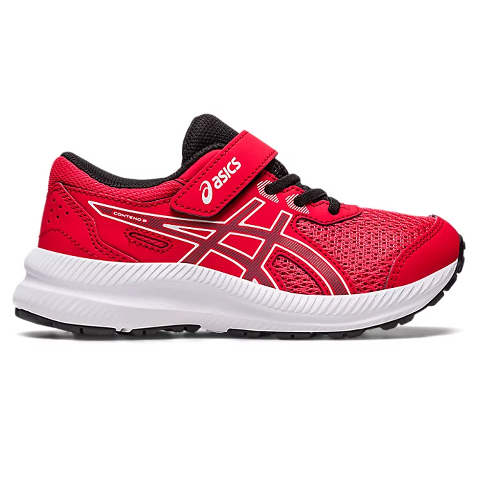 ASICS | Pre-School Contend 8 PS (Electric Red/Gunmetal) 3