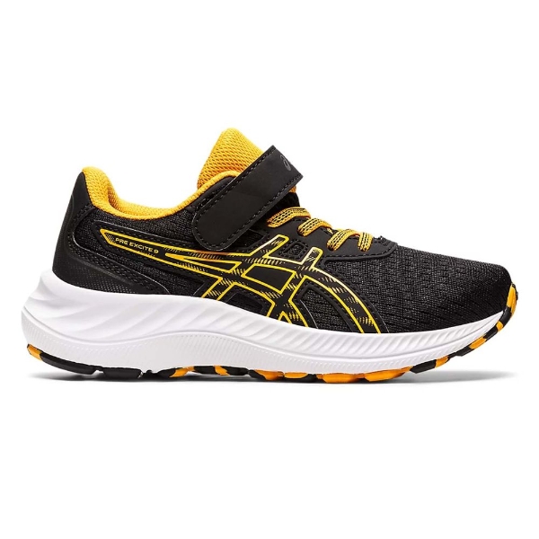 ASICS | Pre-School Pre Excite 9 PS (Black/Amber) 1