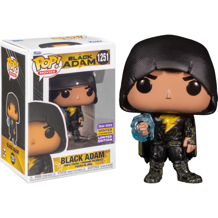 Black Adam - Black Adam w/Cloak Pop! Vinyl