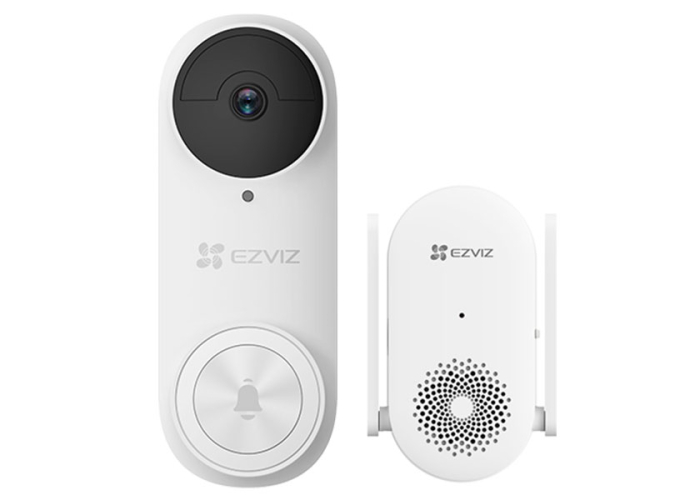 EZVIZ DB2 3MP Wireless Video Doorbell Camera and Plug in Chime Kit